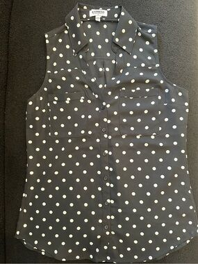 Express Portofino Polka Dot Tank